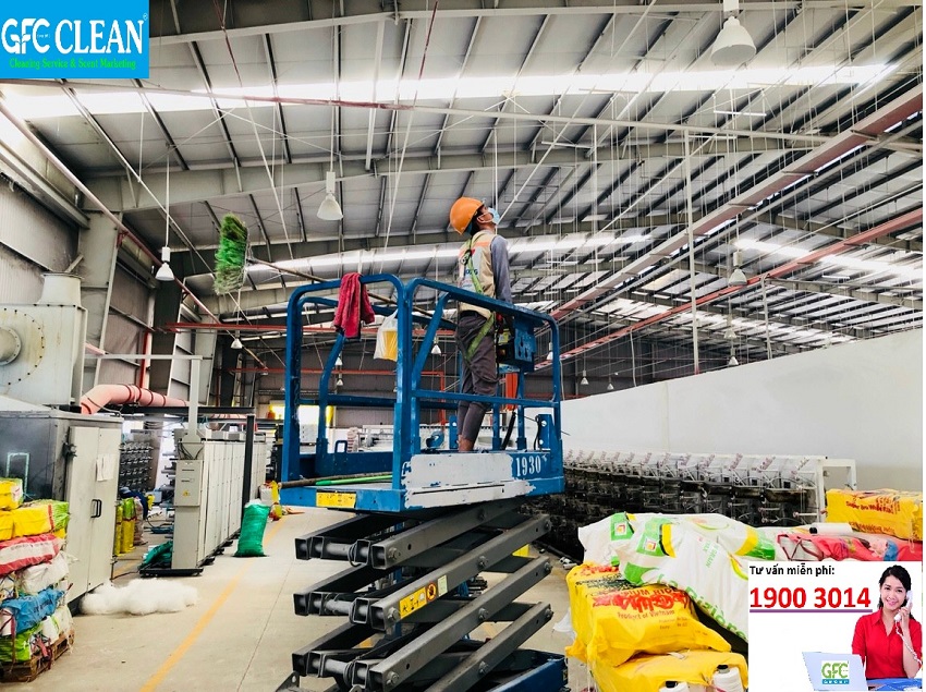 Dịch vụ vệ sinh công nghiệp Lai Châu