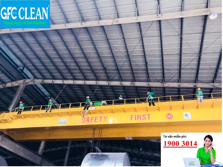 Dịch vụ vệ sinh công nghiệp tại Kon Tum
