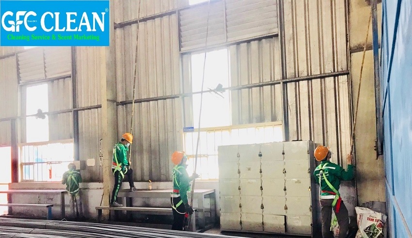 Vệ sinh công nghiệp ở Hải Phòng