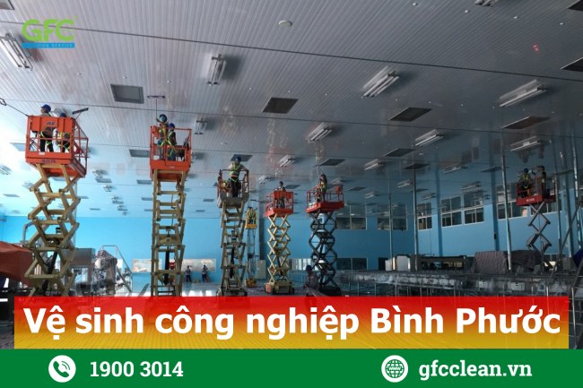 Vệ sinh công nghiệp ở Bình Phước