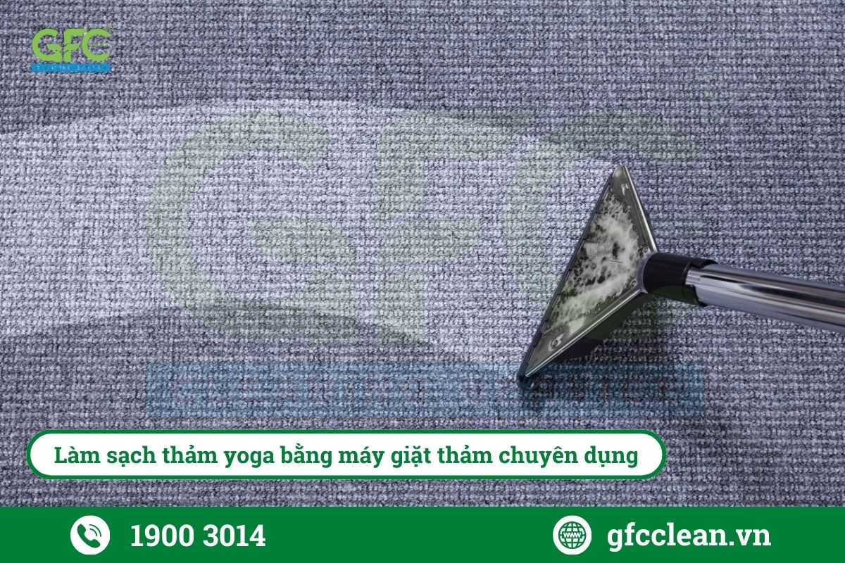 Máy giặt thảm chuyên dụng hỗ trợ giặt thảm yoga nhanh chóng và hiệu quả