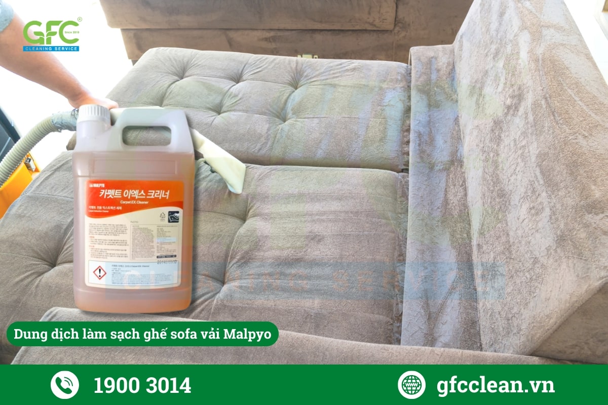 Malpyo là một thương hiệu hàng đầu trong việc sản xuất dung dịch làm sạch ghế sofa vải