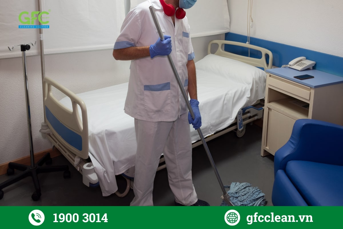 Dịch vụ vệ sinh bệnh viện của GFC Clean
